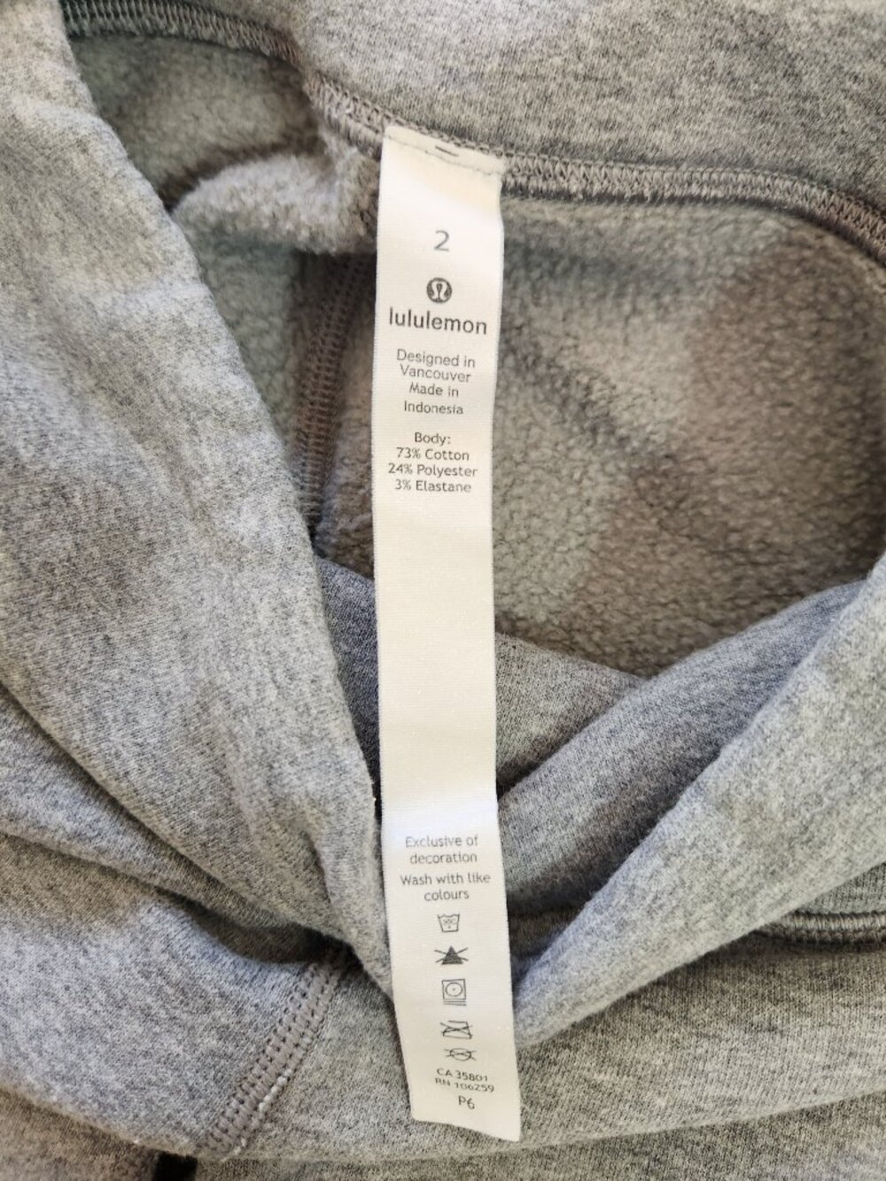 Lululemon Wunder Lounge Pants Heathered Core Medium Gray Size 2 - Picture 5 of 11